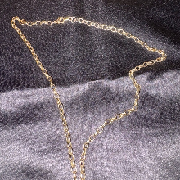 Cubic Zirconia Key and Genuine Mother of Pearl
Inlay Stone Heart Necklace - Picture 4 of 7